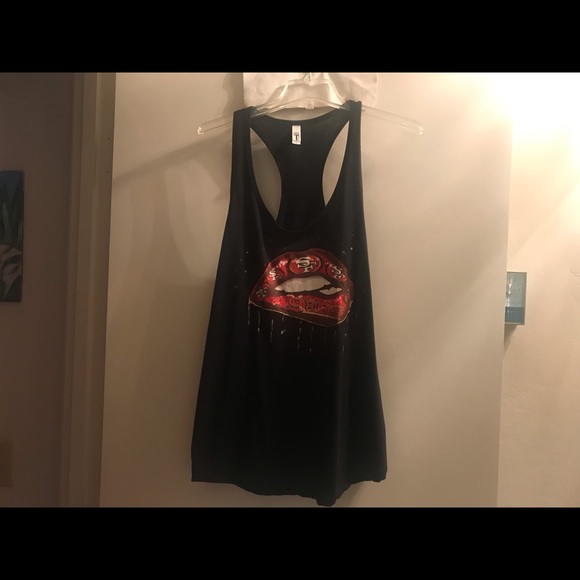 49ERS TANK RACER BACK🙌🏈❤️😍 - Picture 3 of 7